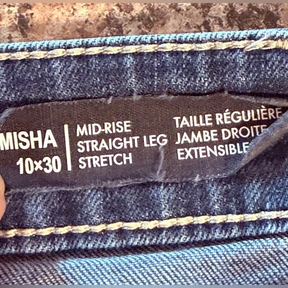 Buffalo David Bitton Misha Mid Rise Jeans Tag 10/30 Women's Measures 31x27.5 - Picture 5 of 15